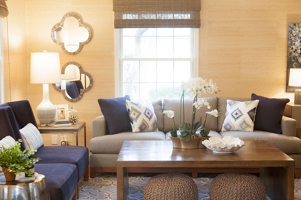 Mid-Century Modern Family Room | Emily Hughes Interior Design