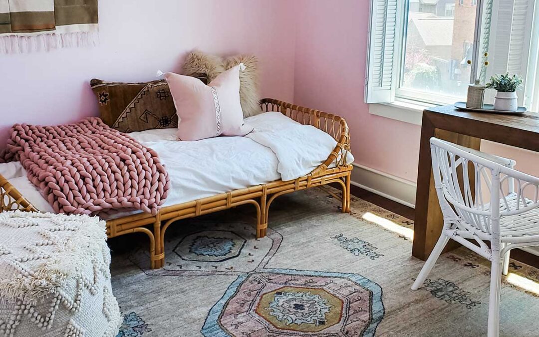 Dreamy Bohemian, Emily Hughes Interiors Designs Toddler Girl Bedroom