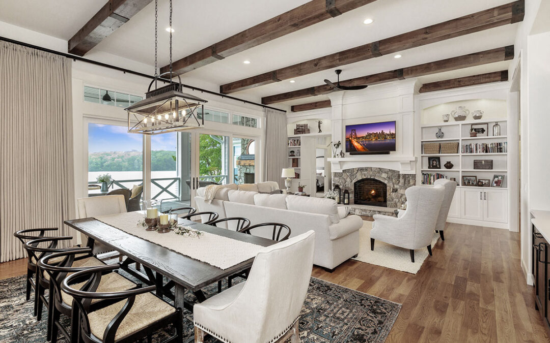 Solon Lakeside Custom Home Comes Together with Help from Emily Hughes Interiors