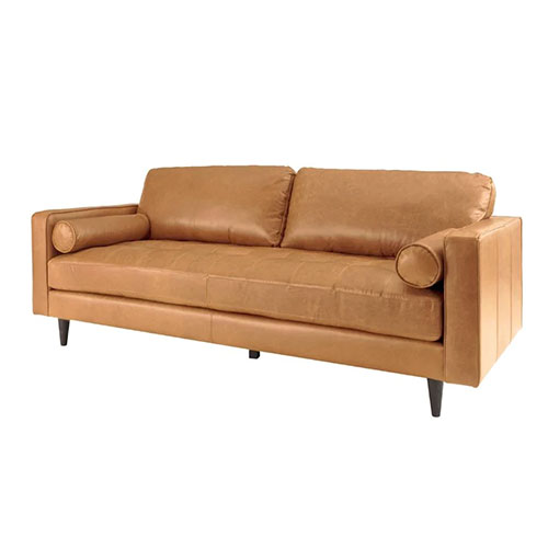 Butterscotch Leather Sofa