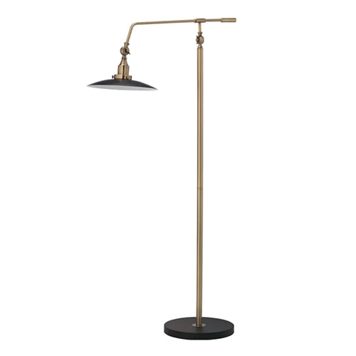 Shop the Look – Mix Home Mercantile Antique Brass and Black Metal Floor Lamp