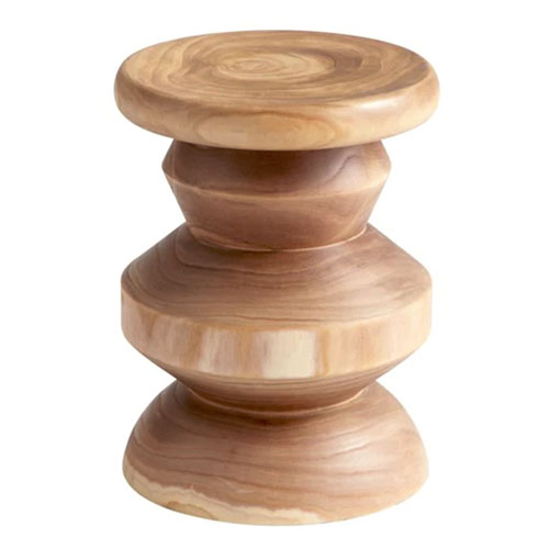 Shop the Look – Mix Home Mercantile Wood Pedestal Sculpture Stool