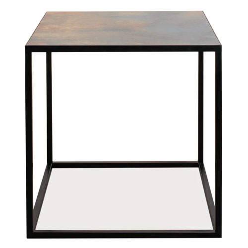 Grey and Black Side Table